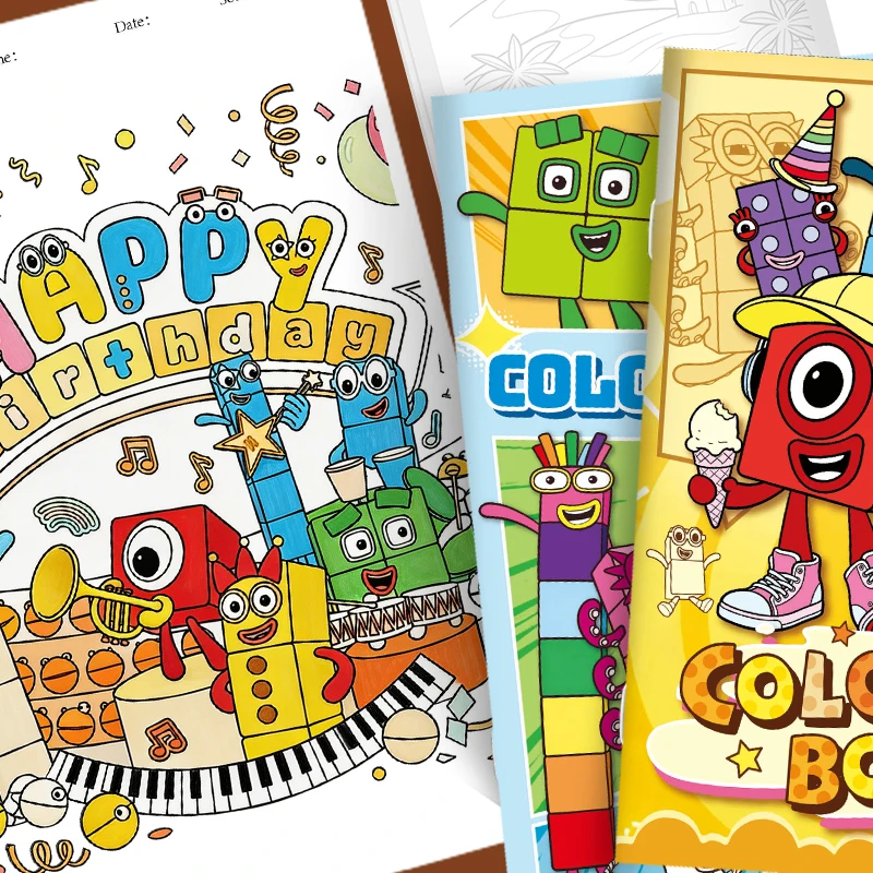 Niedliche digitale Malbücher, Anime-Cartoon-Linienzeichnungen, Skizzen-Bilderbuch für Kinder, Geburtstagsgeschenk für Kinder/Weihnachtsgeschenk – Detail 6