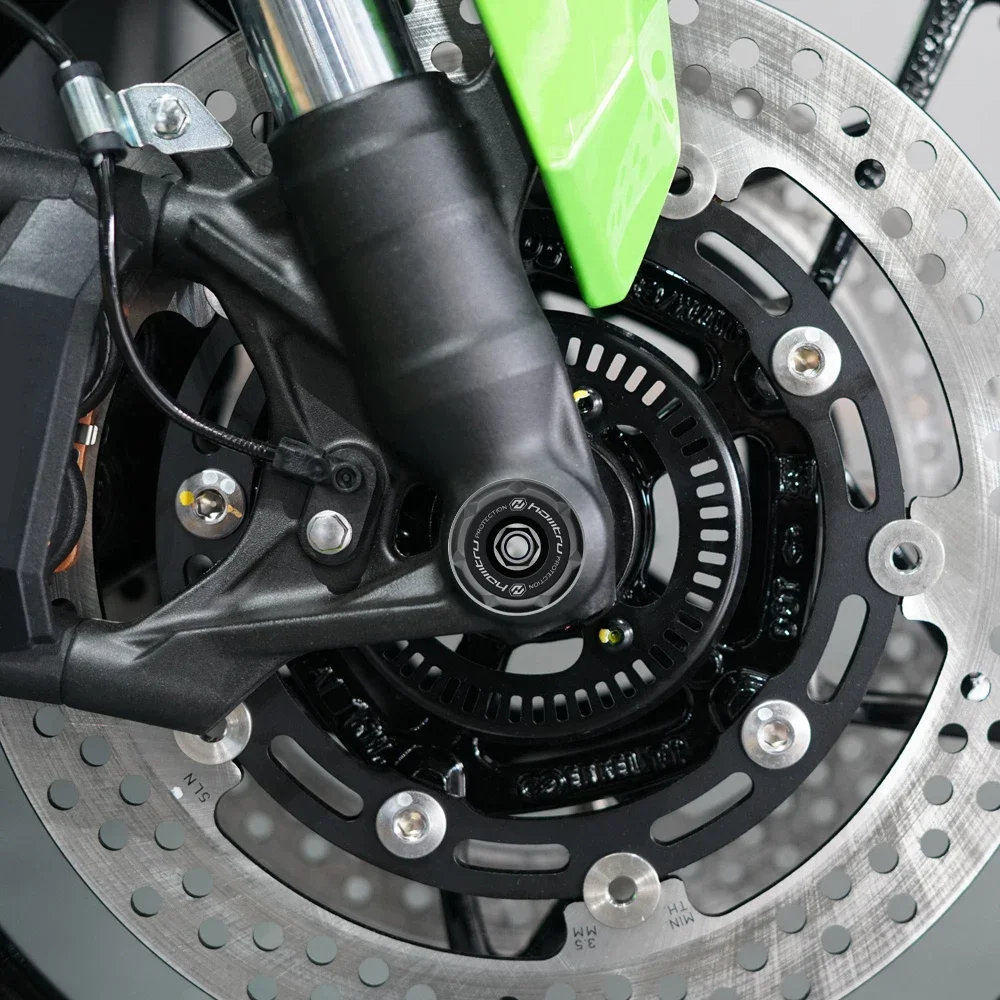 For Kawasaki ZX-4R ZX-4RR SE 2023-2026 Motorcycle Spindle Bobbins Protection Cover Set - Durable Cover for Enhanced Performance
