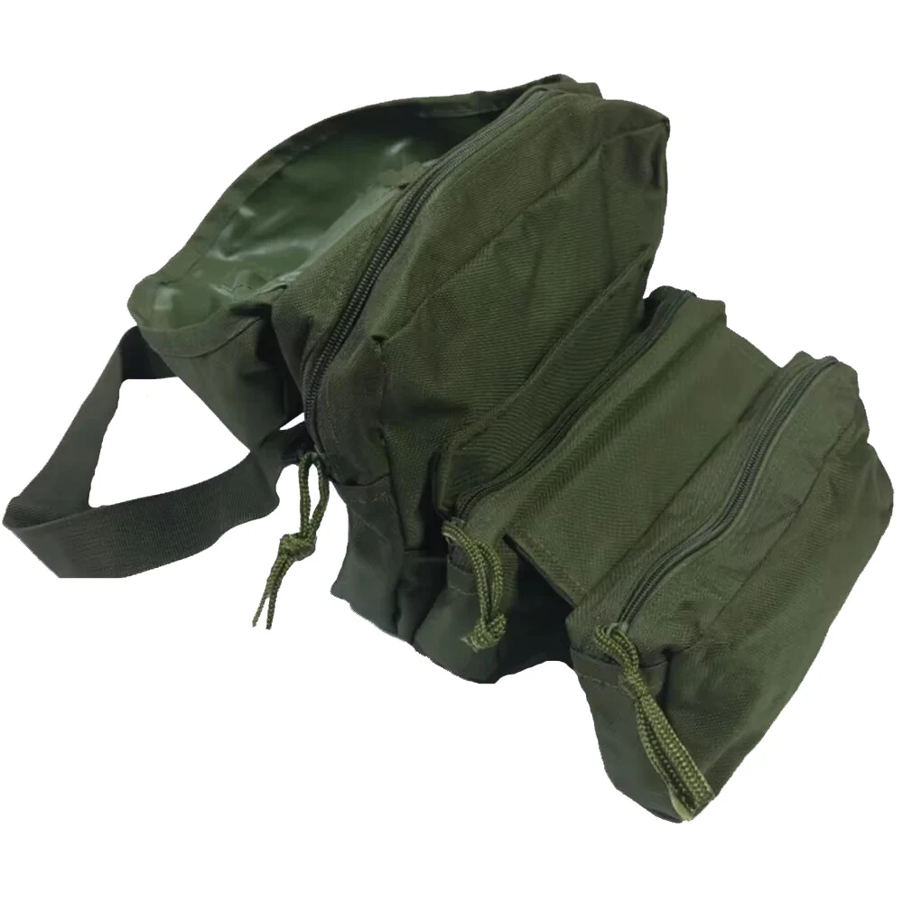 Vintage Kit Foldable Package Men's Diagonal Cross Shoulder Bag Storage Bag Leisure Travel Hiking Kit WWII WW2