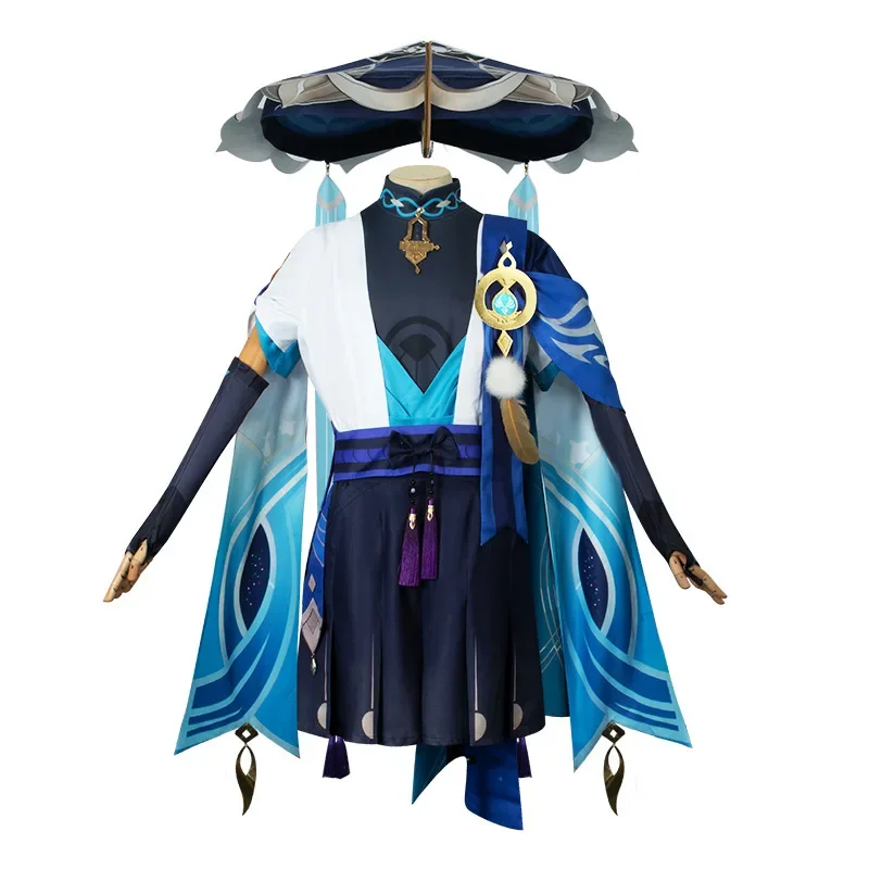 

Genshin Impact Cos Uniform Wanderer Cosplay Skirmisher Wanderer Animation Game Clothing Wig C Uniform Suit Male
