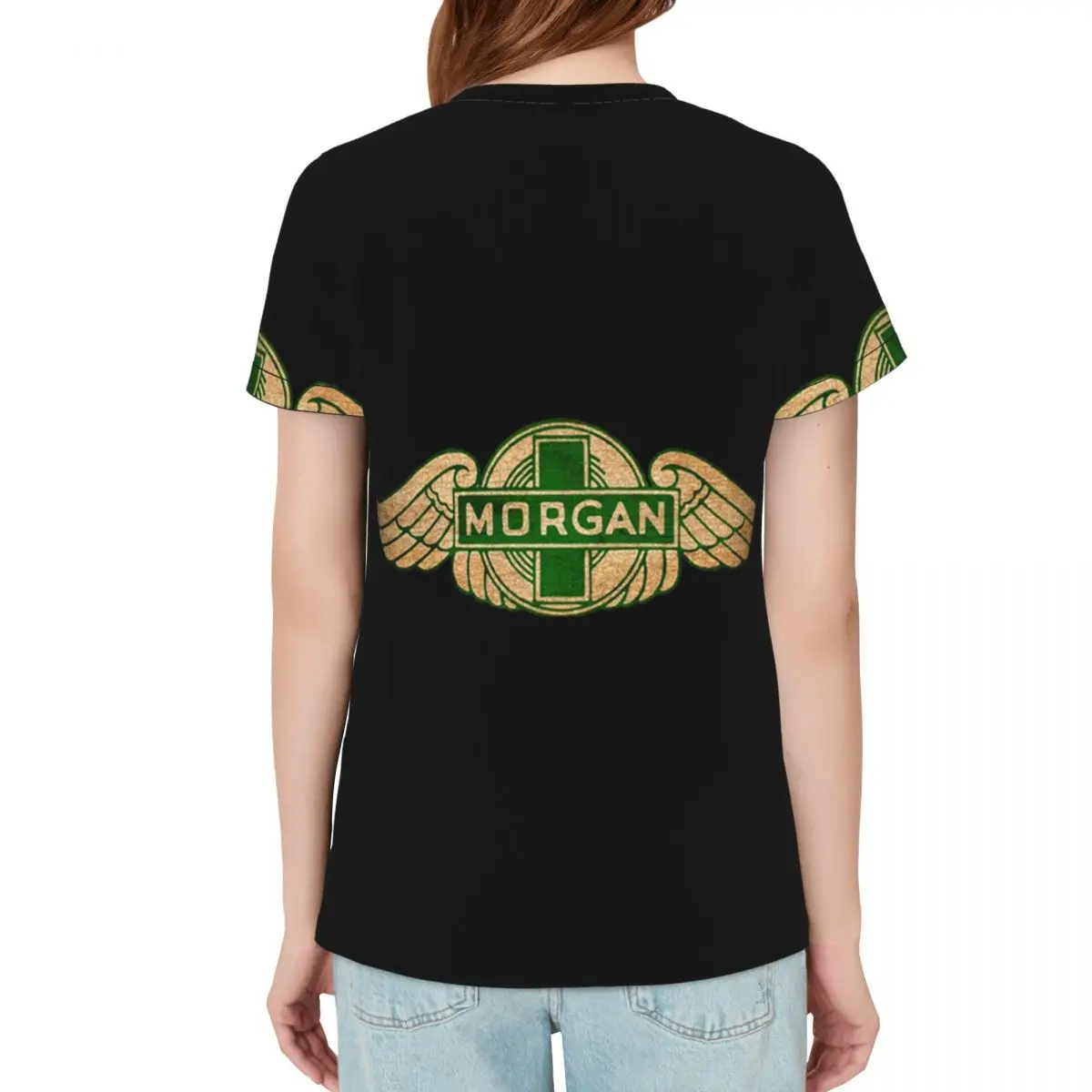 Morgan Motor Car Company T-Shirt Women Short Sleeve T Shirts Round Neck Clothing Cotton Summer Tees Streetwear