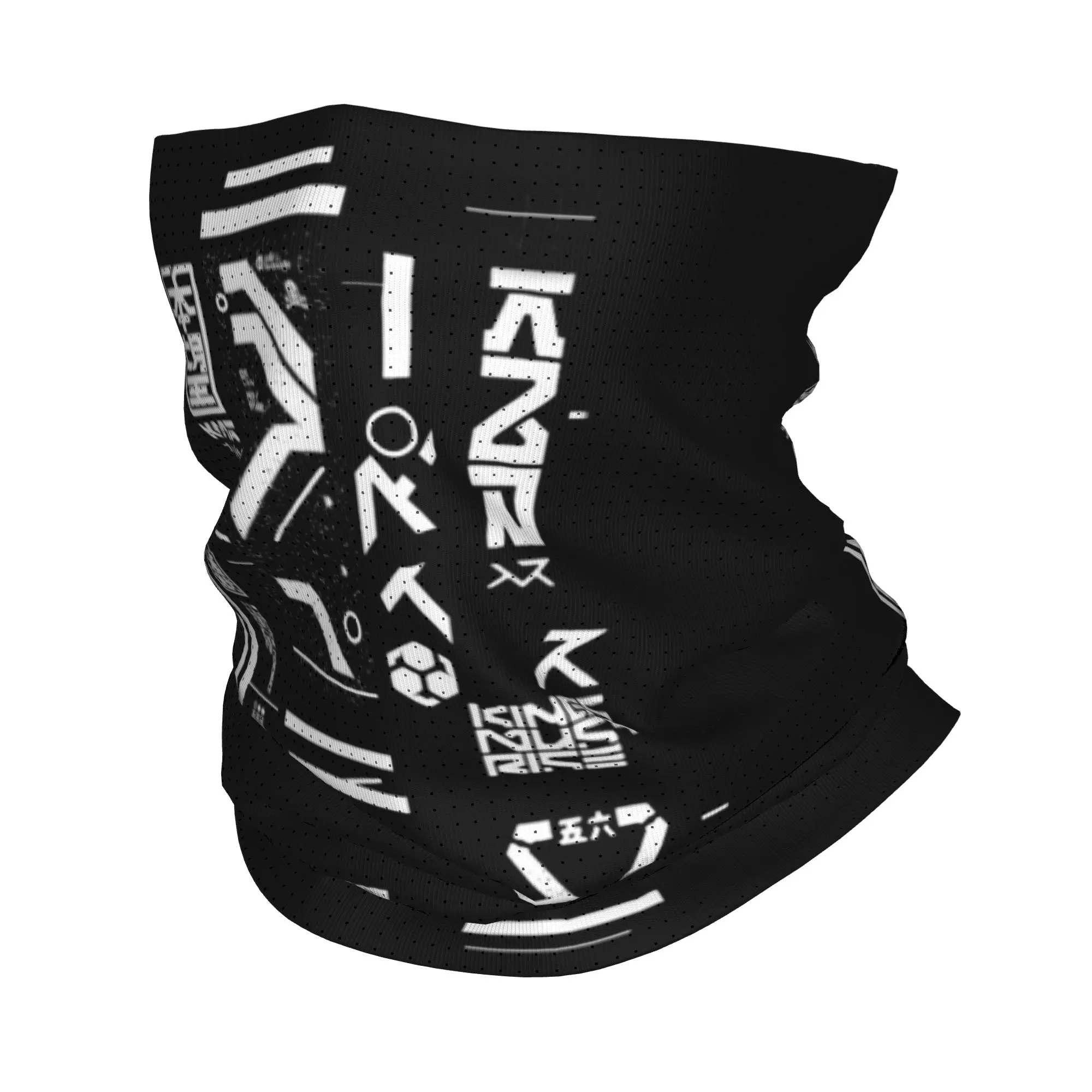 Kings Rise Techwear X503 Bandana Neck Gaiter UV Protection Face Scarf Cover Future Tech Wear Style Headwear Tube Balaclava