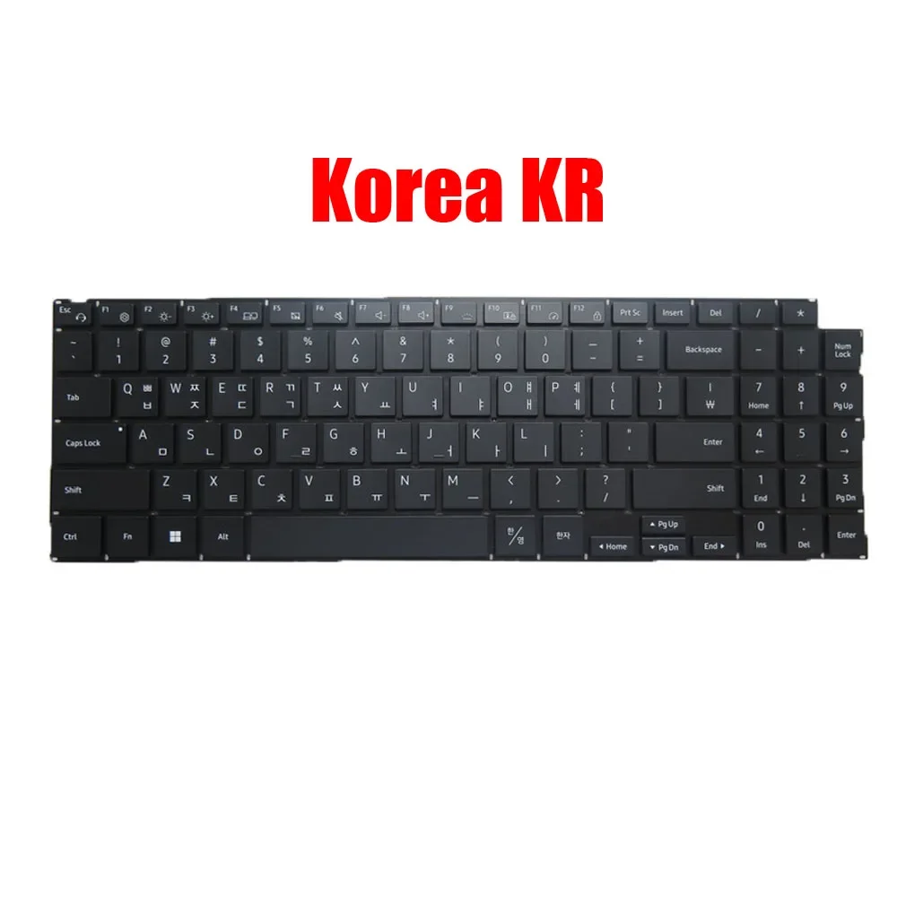 لوحة المفاتيح لسامسونج NP750XDA 750XDA 755XDA الإنجليزية كوريا الأمريكية KR المملكة المتحدة إسبانيا SP الشمال NE إيطاليا IT ألمانيا GR فرنسا FR كندا CA BE