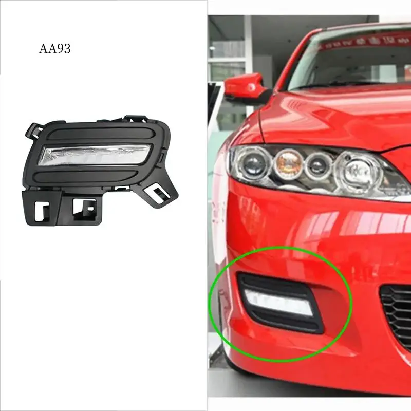 

Правые передние противотуманные фары AA, указатель поворота для Mazda 6 2008-2013, дневные ходовые огни, запасные части, аксессуары