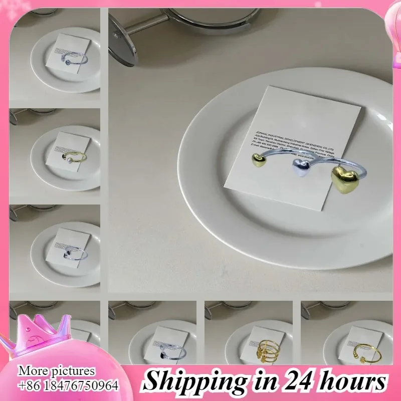 

Summer 925 Silver Shiny High-Beauty Geometric Open Ring – Women's Jewelry Collection, Decoration & Gift