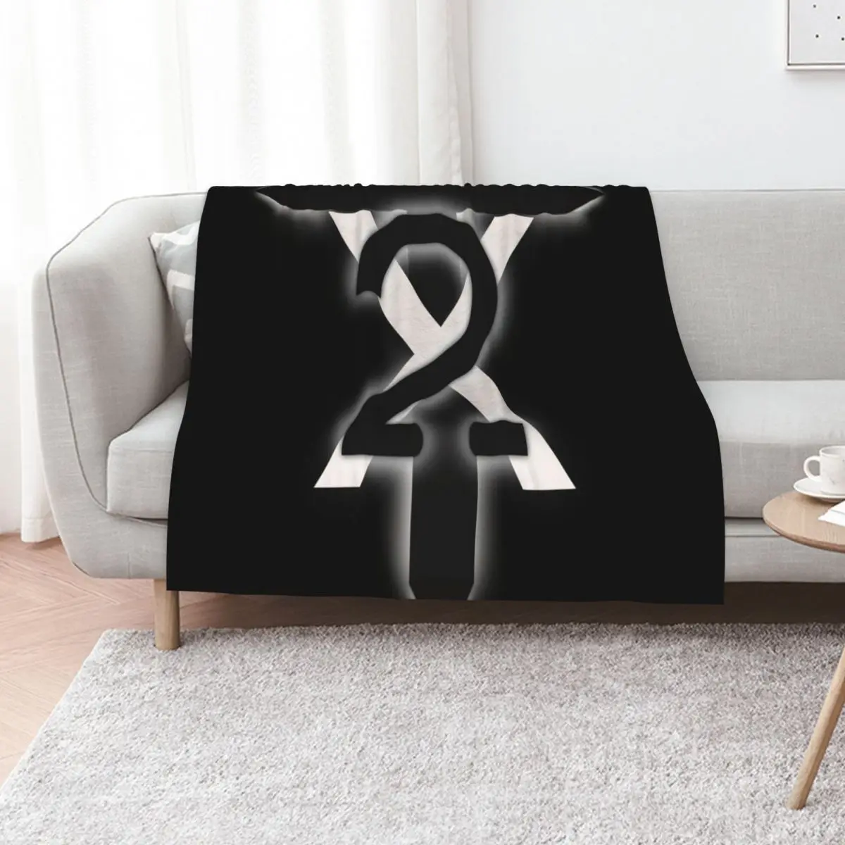 TX2 Throw Blanket Easy Care Comfortable Blanket for Couch