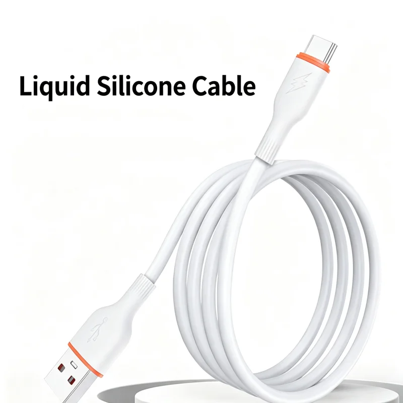 3A High Current Fast Charge Cable USB A to Micro USB Type‑C Data Transfer Charging Cord Anti‑Break Phone Charger Wire