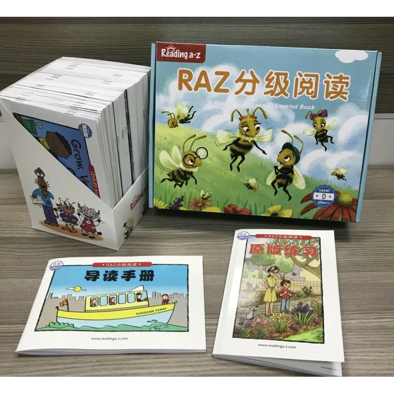 Raz GradeD GradeE GradeF GradeG+quiz+translation Children's English Graded Reading Books Leveled Books