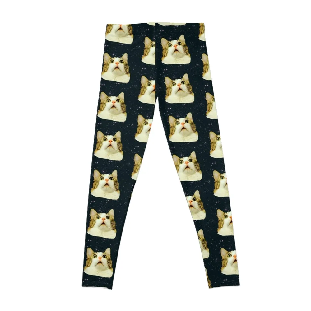 Stunned Space Cat Leggings sport legging harem pants Womens Leggings