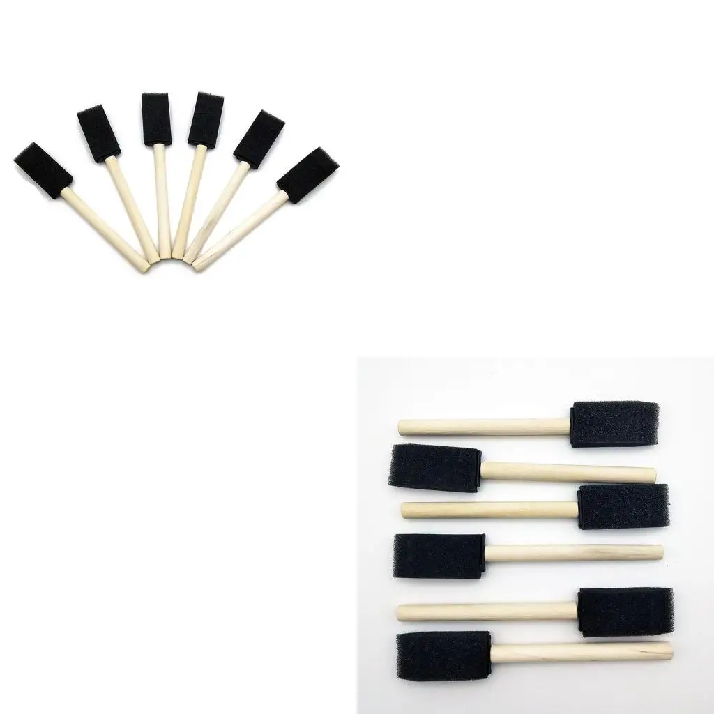  5Pcs Soft Sponge Brush for Cleaning Car Air Outlet Dashboard Computer Keyboard