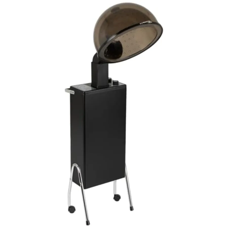 

Профессиональный фен Buy-Rite Maxx Hot для салонов красоты на колесиках для удобства перемещения, 1100 Вт, таймер на 60 минут, 4 температурных режима, увеличенный колпак, класс А