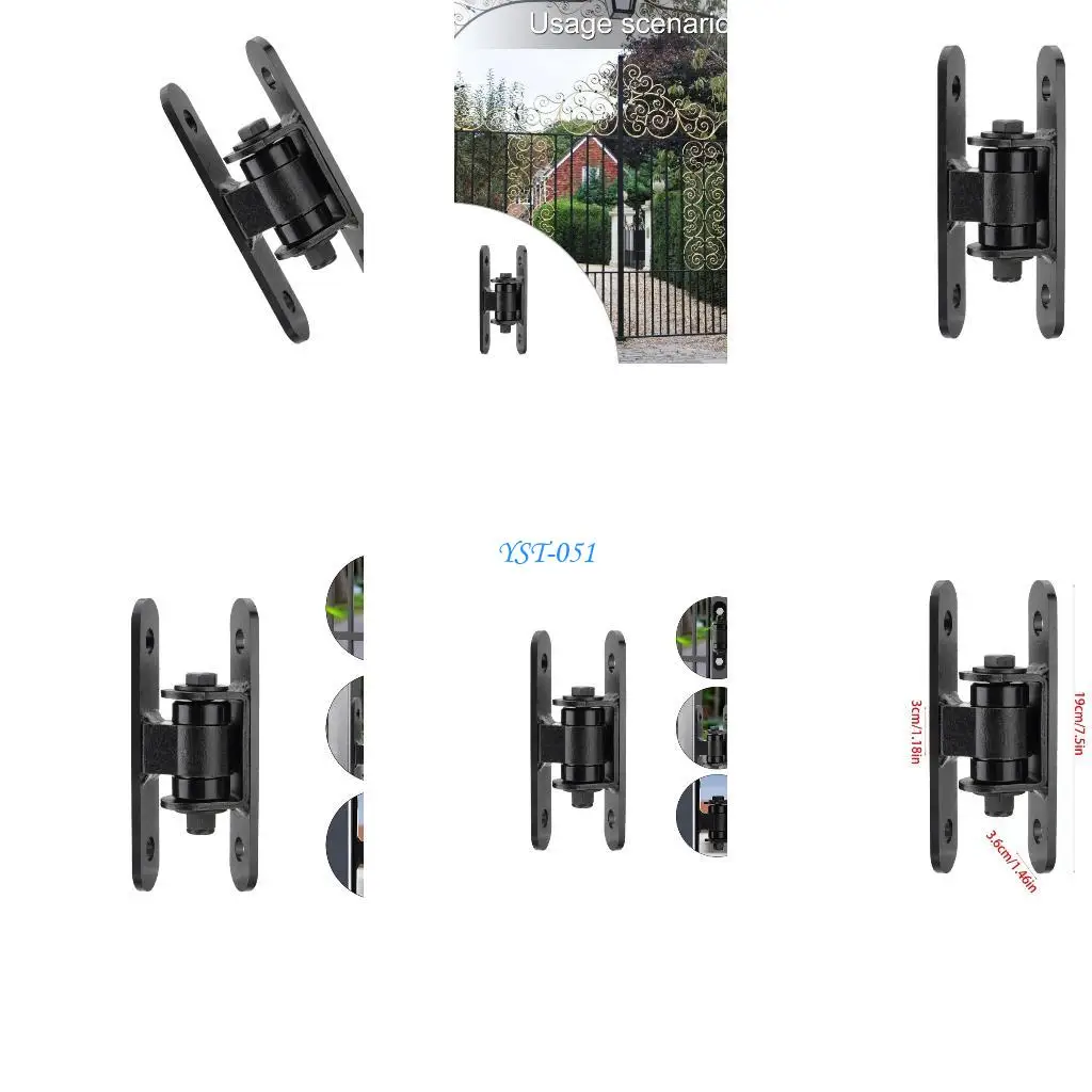 

E15A Door Hinges Double Sealed Bearing Reinforced Metal Structure Large Assurances