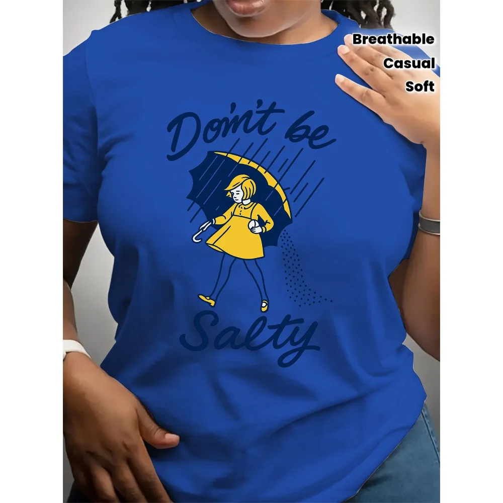 

Ladies' T-Shirts Made from Breathable And Soft Medium-Stretch Material, Featuring a Regular Length. Ideal for Casual Wear in