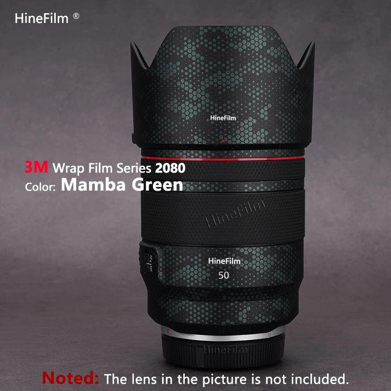 Hinefilm Skin per Canon 50 1.2 lens Skin RF 50mm f1.2 L USM skin RF50 F1.2 copriobiettivo per Canon RF50F1.2 skin RF50 1.2 Wrap Film