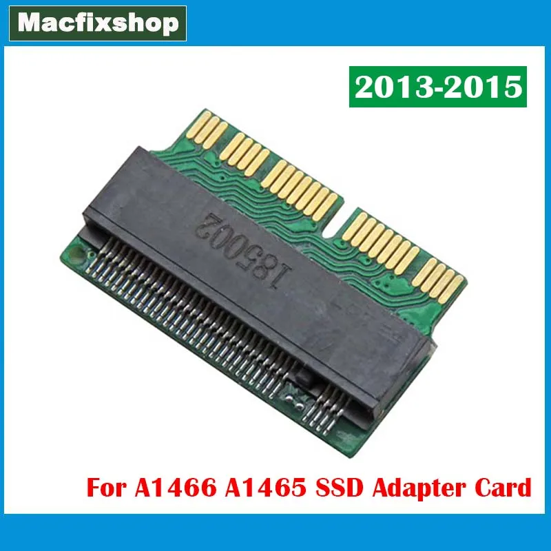 

Плата адаптера PCIe x4 M.2 NGFF AHCI SSD для Macbook Air Pro 2013 2014 2015 A1465 A1466 A1398 A1502 SSD Converter Card