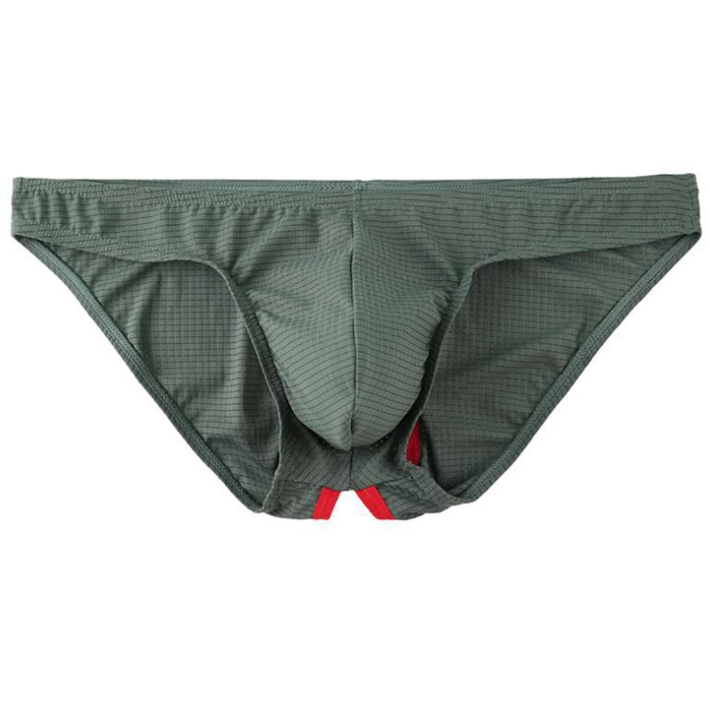 

Men Plaid Brief Behind Open Butt Low Rise Sexy Underwear Femboy Very Hot Lingerie U Pouch Men's Panties Stretch Underpants Men