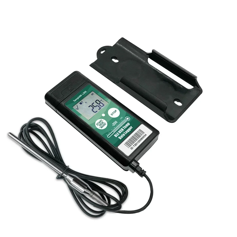 Tzone Latest hot sales TempU06 L200 ultra low temperature logger with external temperature probe
