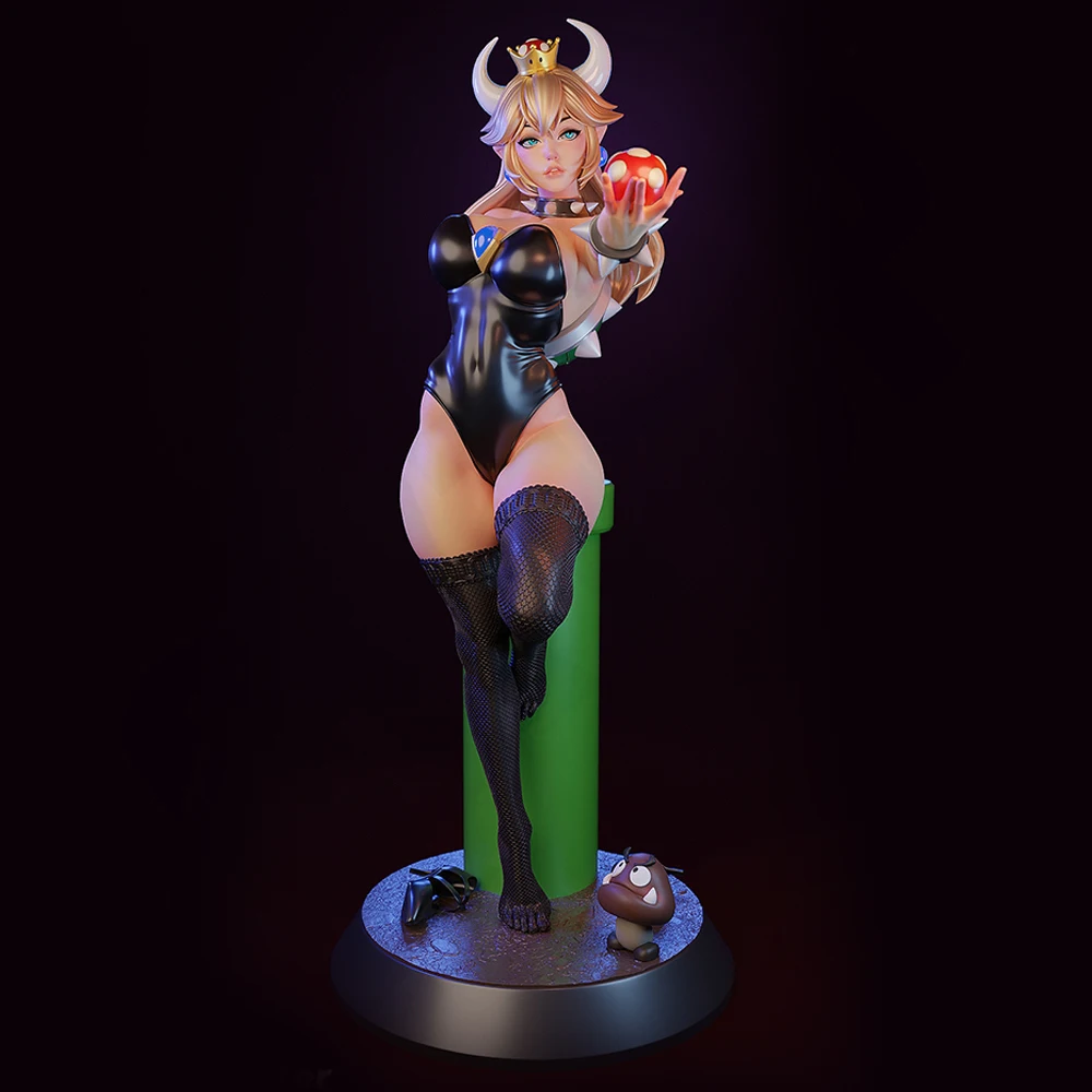 

1/24 Sexy Sexy Princess NSFW Resin Figurine Toy Unpainted GK Doll Unassembled 3D Print Assembly Miniature Reduction Statue Toy