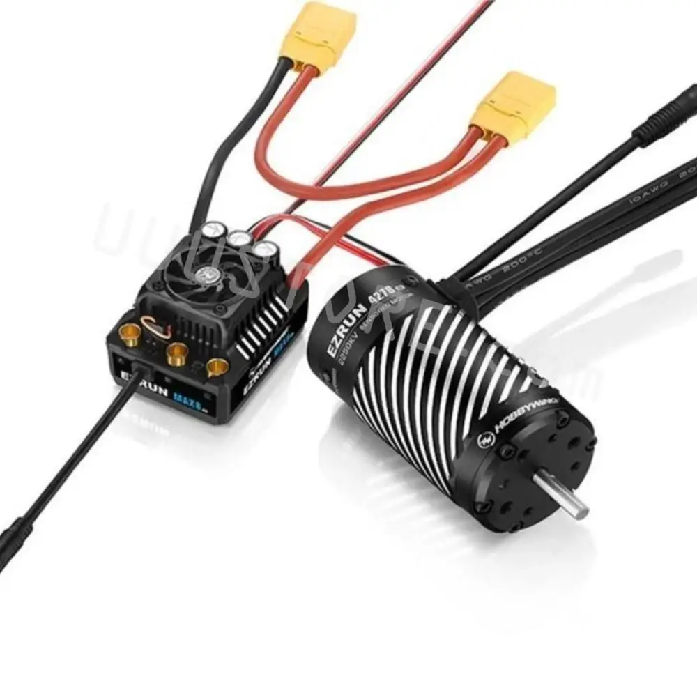 

Hobbywing EZRUN MAX8 G2 160A 3-6S Brushless Sensored ESC 4278SD 3-6S 2250KV/4268SD 3-4S 2500KV Motor for 1/8 1/10 Truck Car