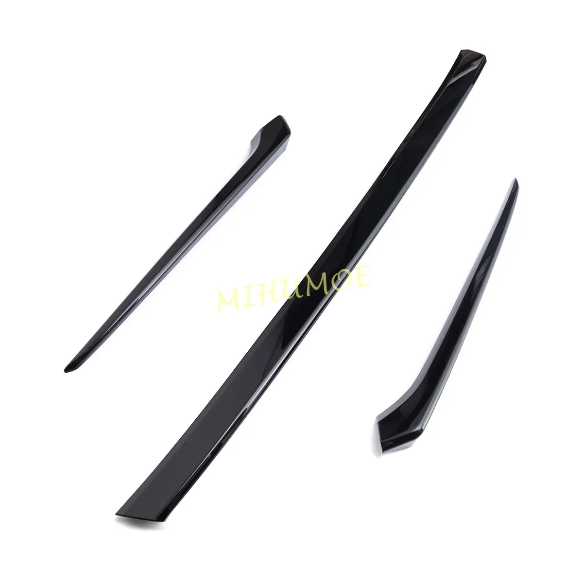 For Honda CR-V CRV 2023 2024 Glossy Black Front Head Grille Grill Hood Molding Trims Stylish Accessories