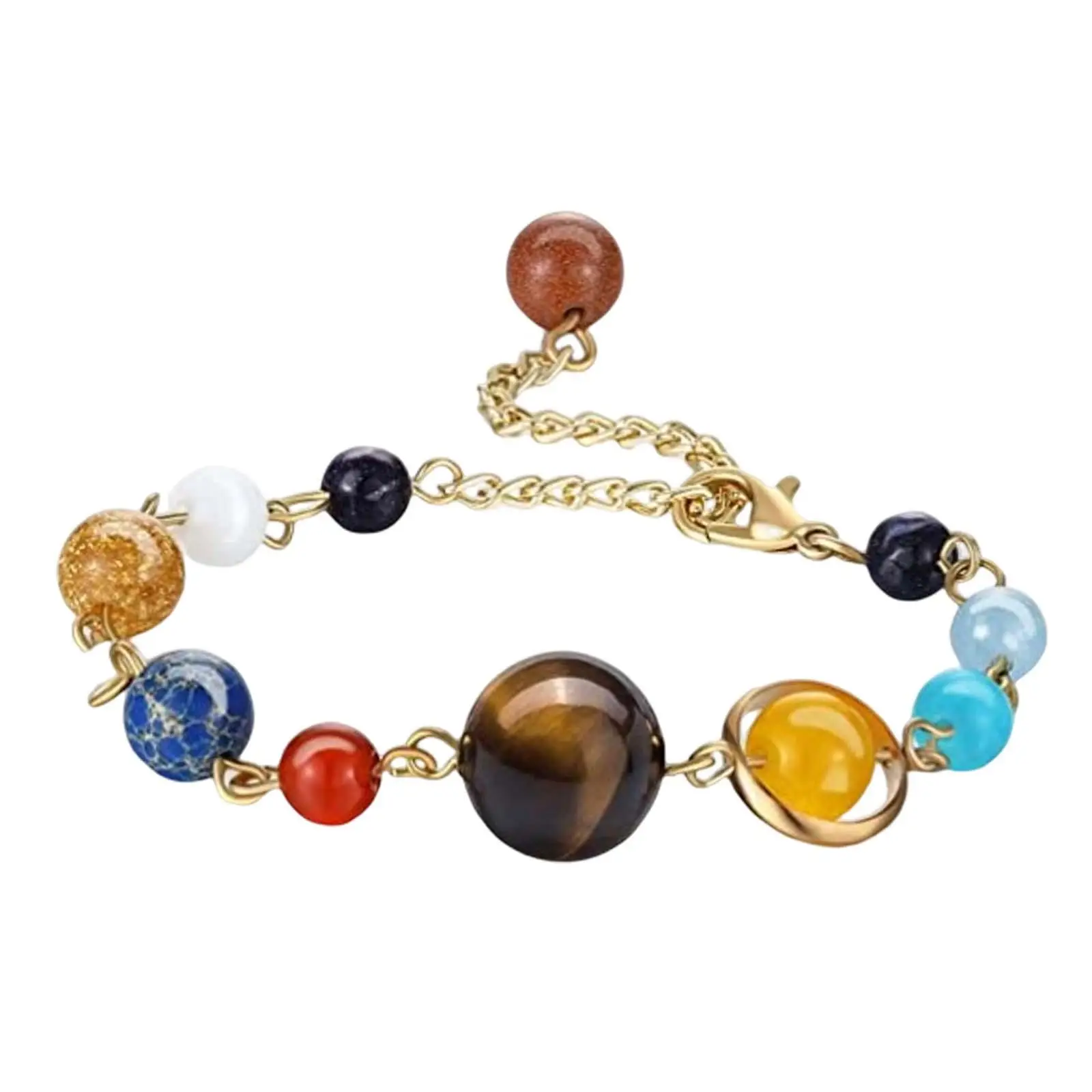 2-6pack Handmade Galaxy Solar System Bracelet Daily Wear Fashion