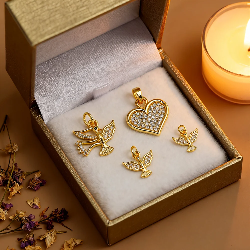 

3 шт. подвески латунь цирконий эмаль животное птица Сова фламинго подвески DIY ювелирные изделия для ожерелья браслет аксессуары для мужчин женщин