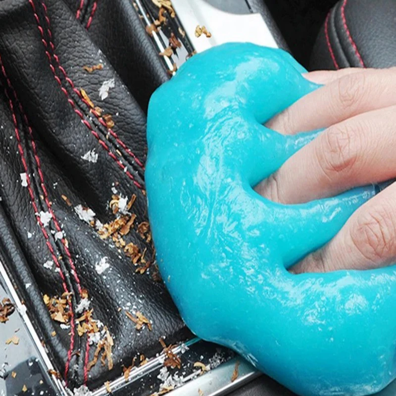 Car Cleaning Gel Vents Dashboard Laptop Keyboard Car Interior Dust Dirt Mud Crevices Reusable Cleaning Gel Tools