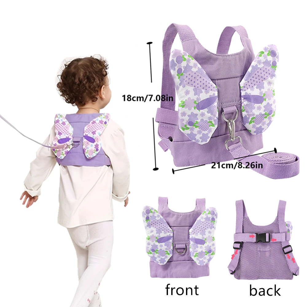 Infants and Young Children Anti-lost Traction Rope Baby Learn to Walk Small Backpack Baby Anti-lost with Slip Baby Traction Stra