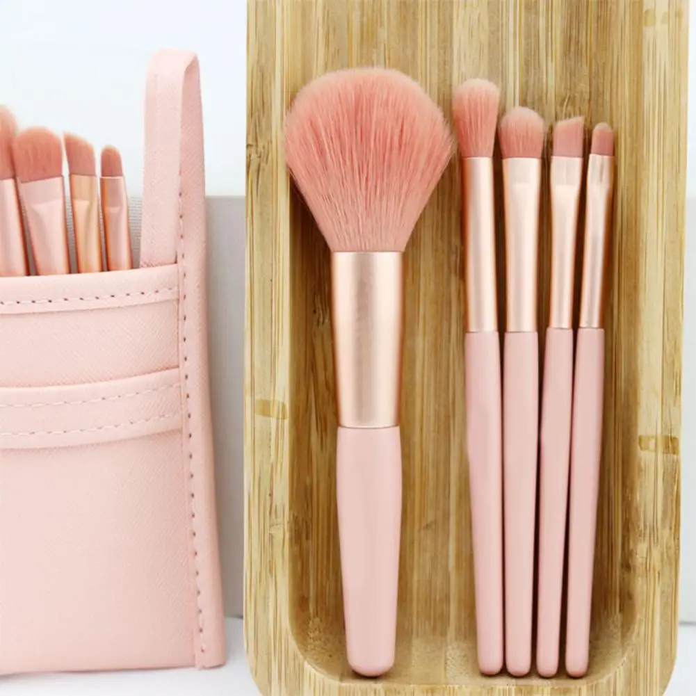 Prático Leve Maquiagem Brush Set, pincel de blush, rosto denso Blush, base em pó, estudante, 1 conjunto