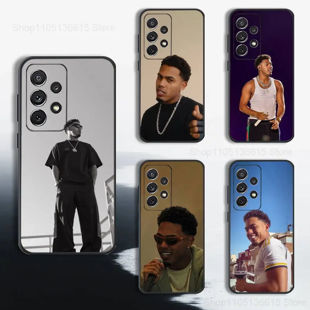 

Singer M-MYKE T-Towers Phone Case For Samsung S25,S24,S23,S22,S21,S20,S10,S9,Ultra,Plus,Lite,FE,Soft Silicone Black Cover
