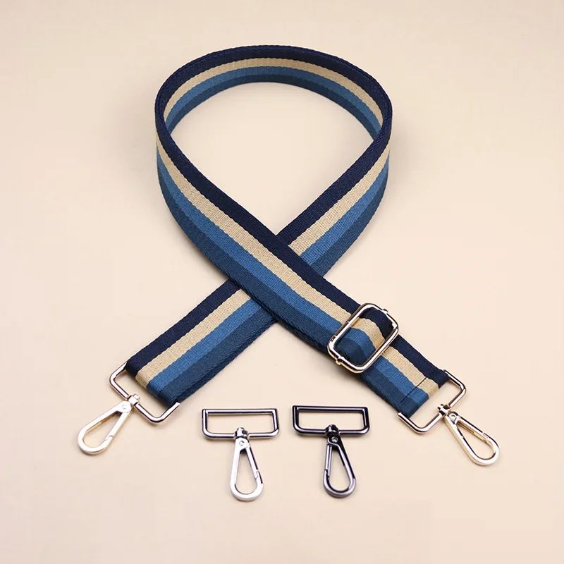 Taschenteile Zubehör Riementaschen Stoffkette Breiter Rucksack Schwarzer Griff Umhängetasche Canvas Ersatz Umhängetaschengurt – Detail 7