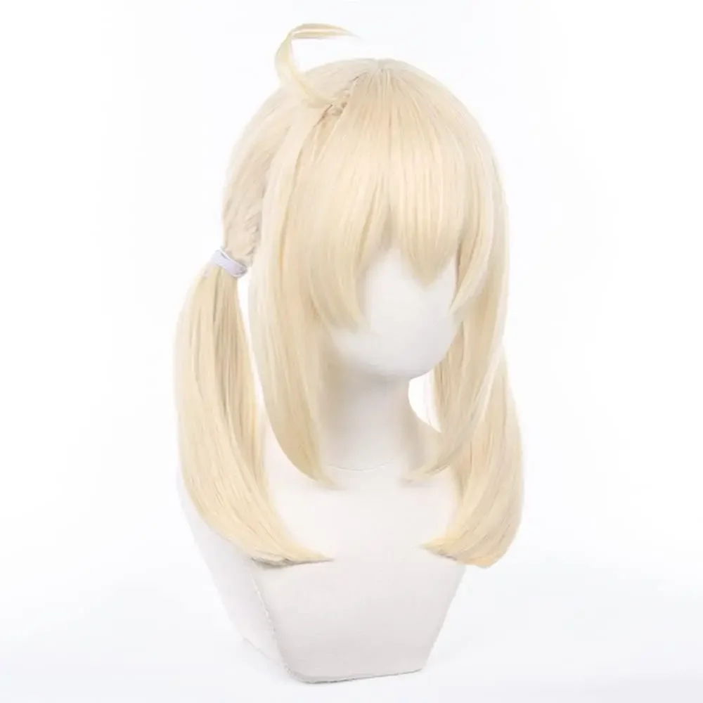 Anime Cosplay Wig, Genshin Impact Wig, , for Halloween, Party, Carnival, Nightlife, Concerts, Weddings (Klee)