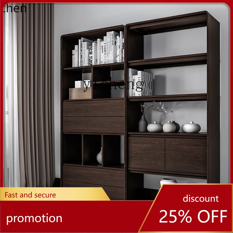 

HXL Creative Bookcase Bookshelf Combination Simple Modern Floor Shelf Living Room