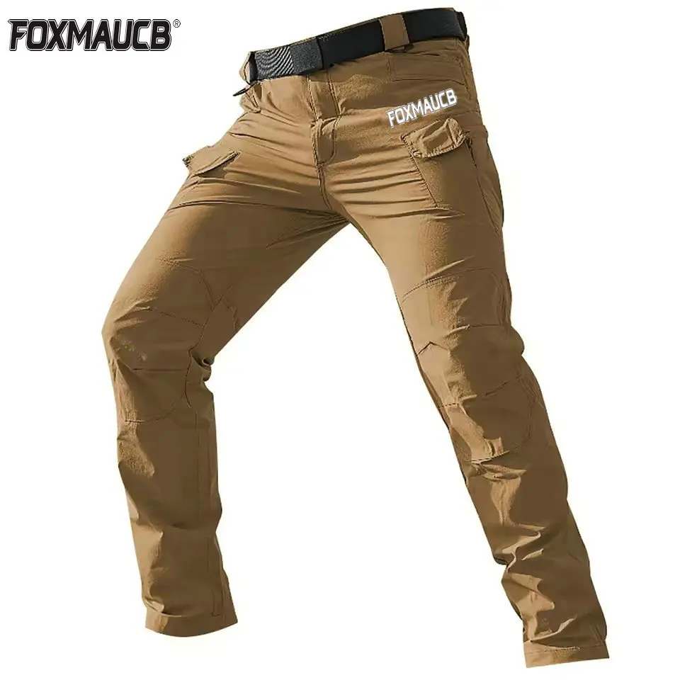 

2025 FOXMAUCB Camping Hiking Man's MTB Bottoms Riding Bicycle Pants Bike Long Trousers Motorcycle Clothes Pantalones Mtb Hombre