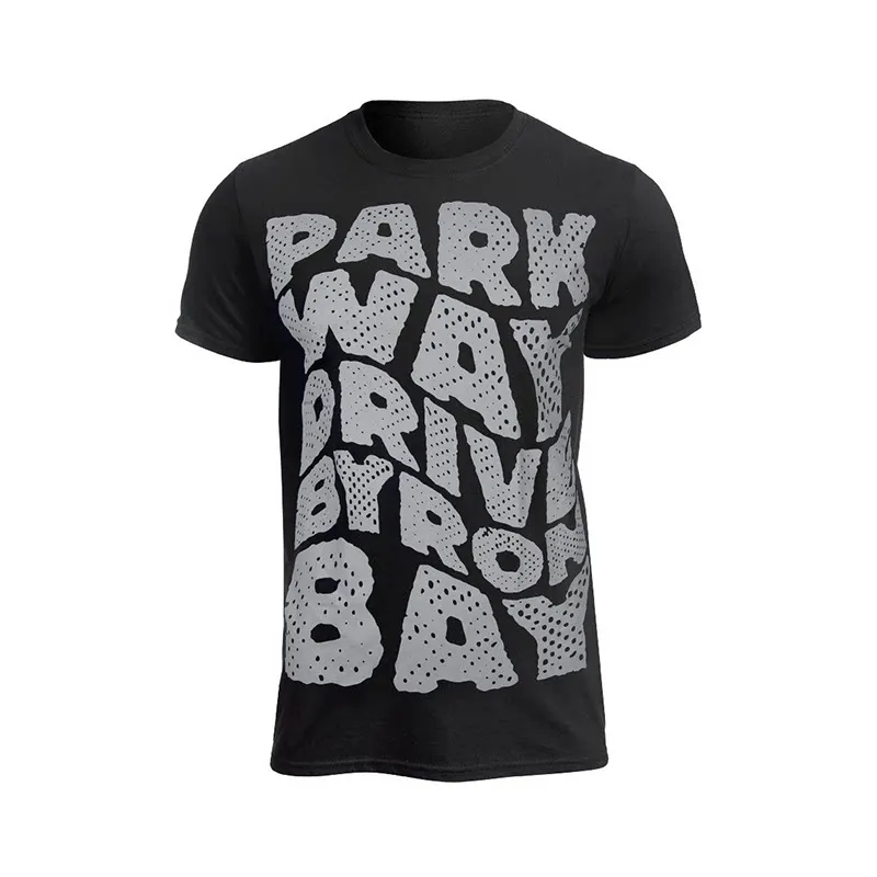 Rare Summer Australian Metal Hardcore Band Parkway Drive's Printed Round-neck Short-sleeved T-shirt