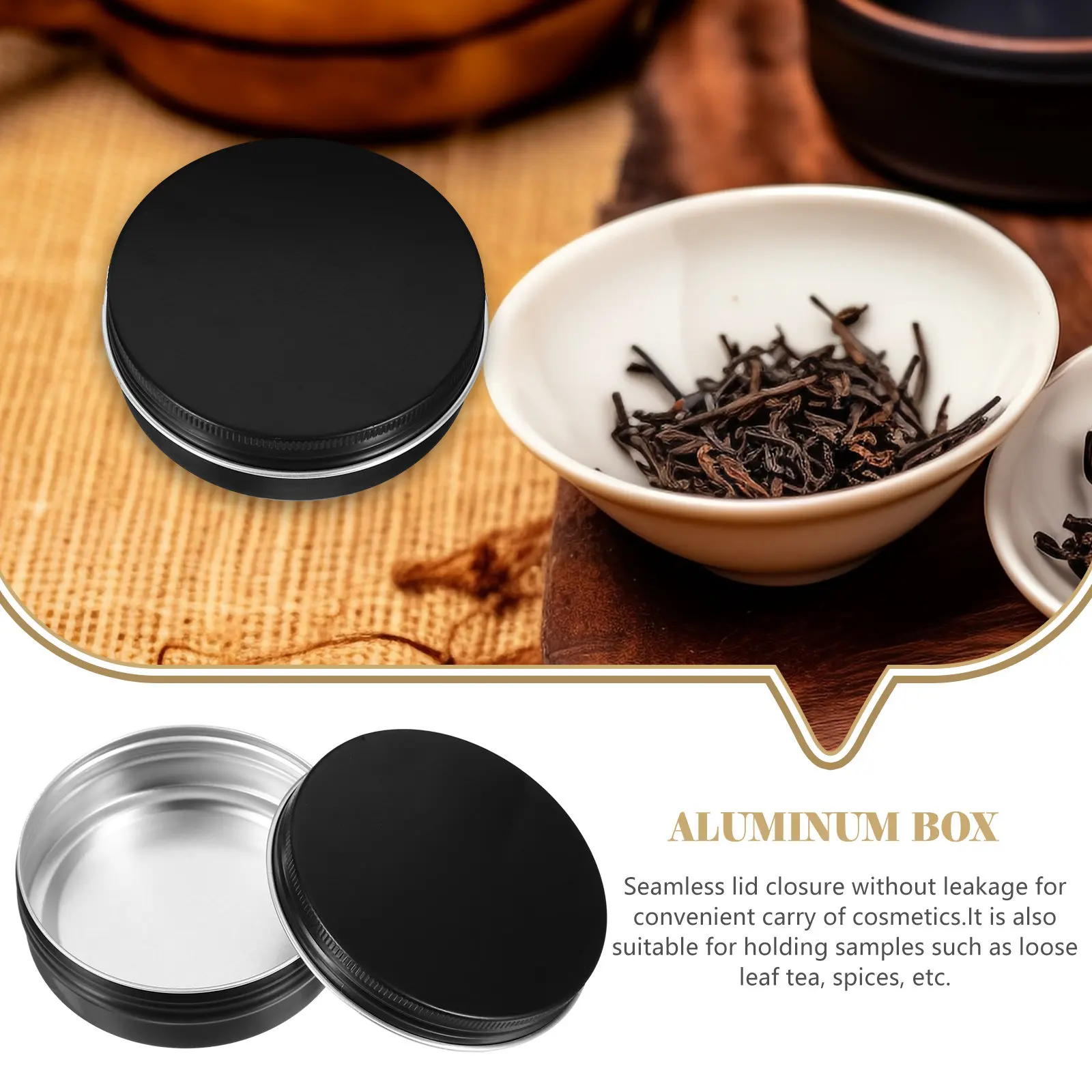 20pcs-aluminium-box-seamless-screw-thread-storage-container-portable-travel-cream-jar-ointment-powder-lotion-holder