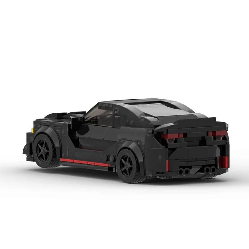 Modello di auto compatibile Moc M4 CSL velocità berlina tecnologia building block modulare regalo set di giocattoli per bambini di Natale fai da te