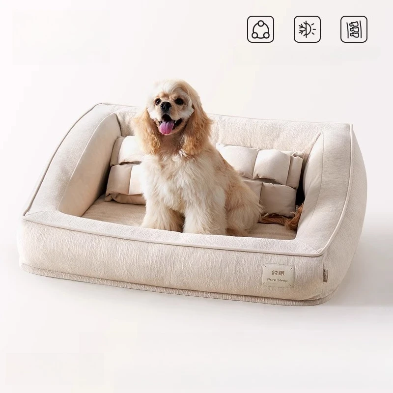 المحمولة طوي سرير كلب السفر حصيرة خفيفة الوزن عدم الانزلاق وسادة التخييم في الهواء الطلق lozw dla psa اكسسوارات كيس نوم الحيوانات الأليفة ‌