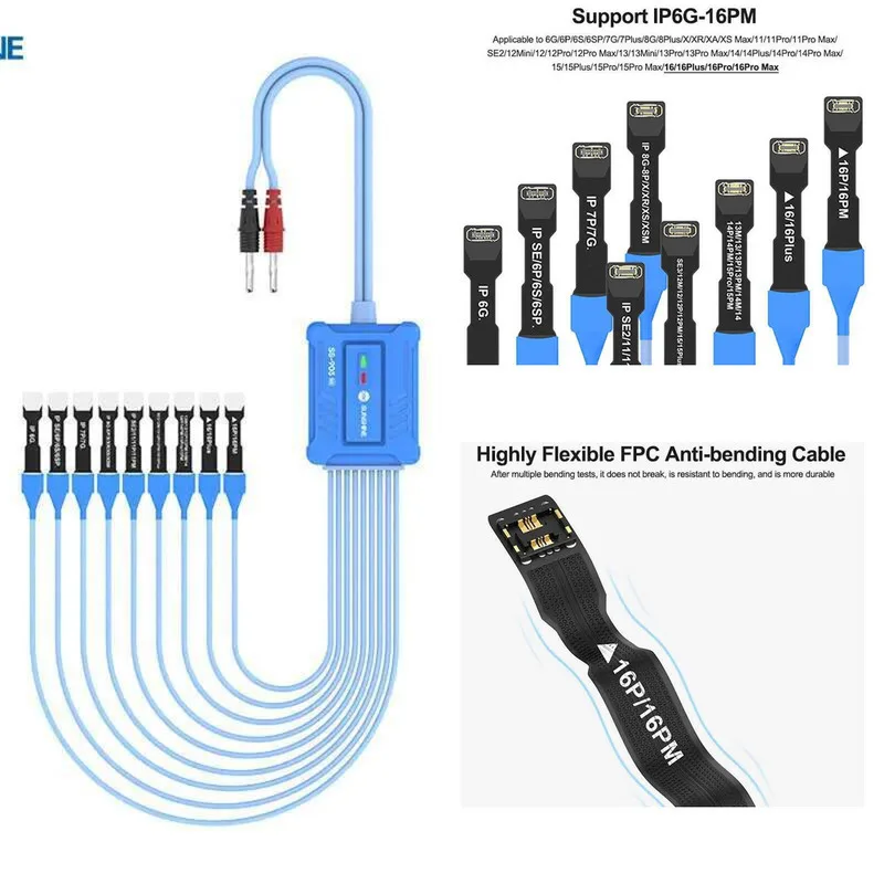 

Sunshine SS-905 SE Mobile Phone Charger Cable 6G-16PM Ultra-soft FPC Cable Anti-bending Anti-scalding And Fast Charging.