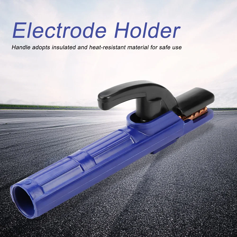 Copper Electrode Holder 300A Electrode Holder Insulated Copper Welding Clamp for Welding Machine Welding Electrode Holder