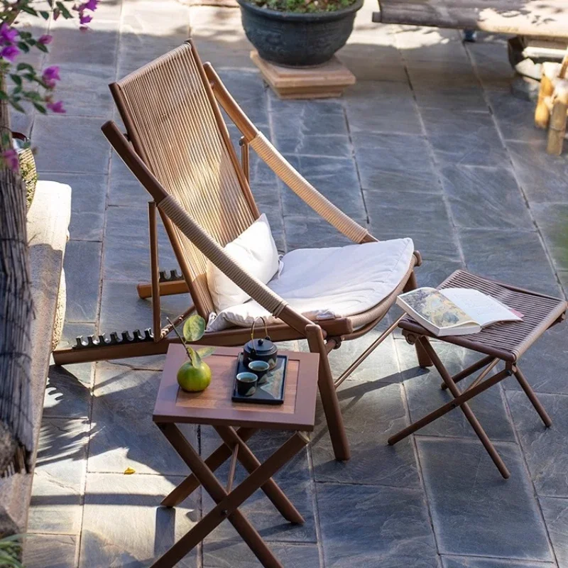 

Wooden Chairs Garden Rattan Furniture Rocking Chair Beach Casting Lawn Outdoor Swing Set Patio Lounge Couch Modern Events Pool