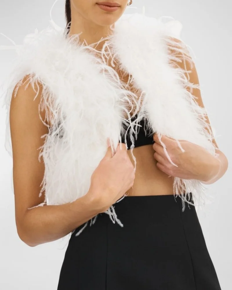 50cm Blue Ostrich Feather Boa 6/10/12/15/20 Ply Fluffy Feathers Strip for Wedding Party Stage Costume DIY Sewing Decoration