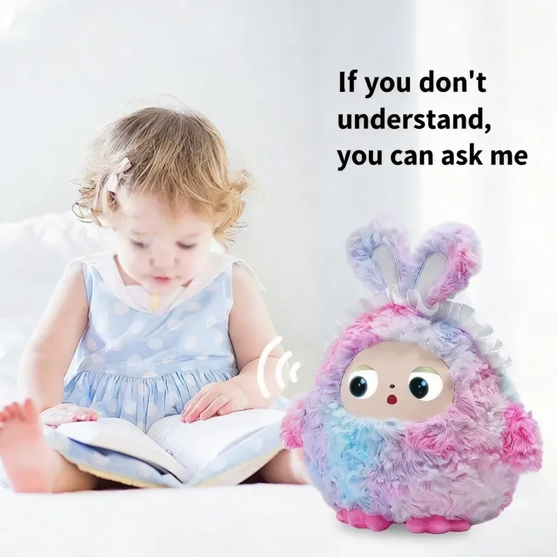 2026 New, High Quality, AI Smart Educational Plush Doll for Children, Interactive Soothing Companion Toy for Early Learning