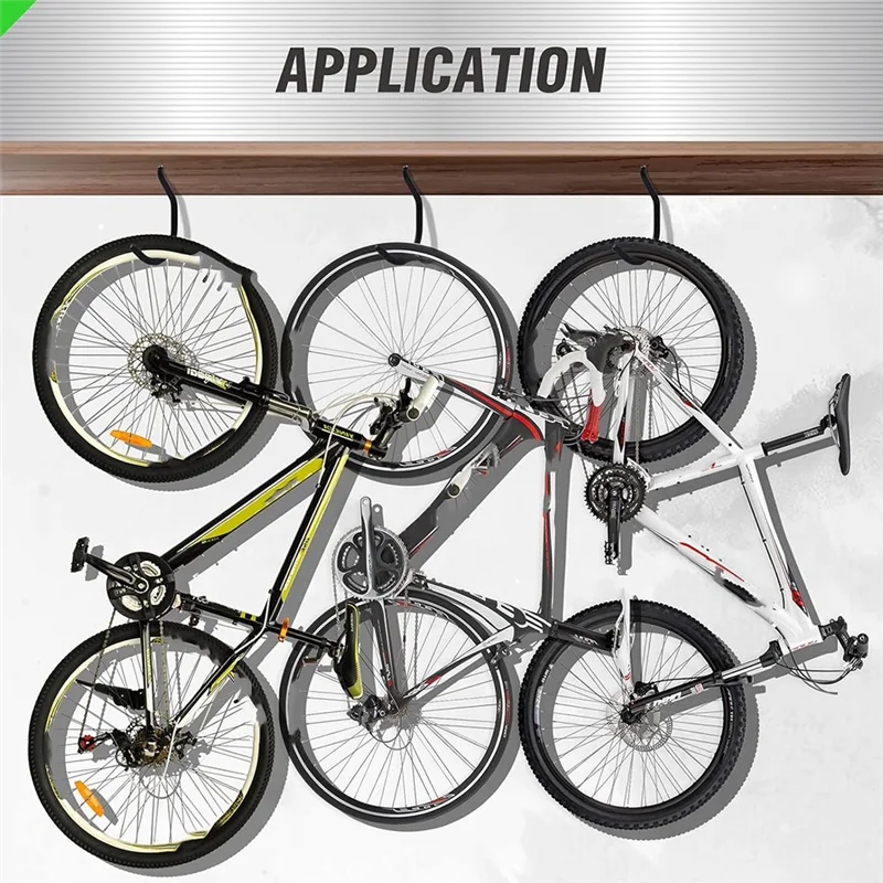 GYTB-Voor Garage Fietshaken 6Inch Heavy Duty 1Set 8 Stuks Organisatie Muur Plafondmontage Schroef In Ophanghaak Voor Garageopslag S