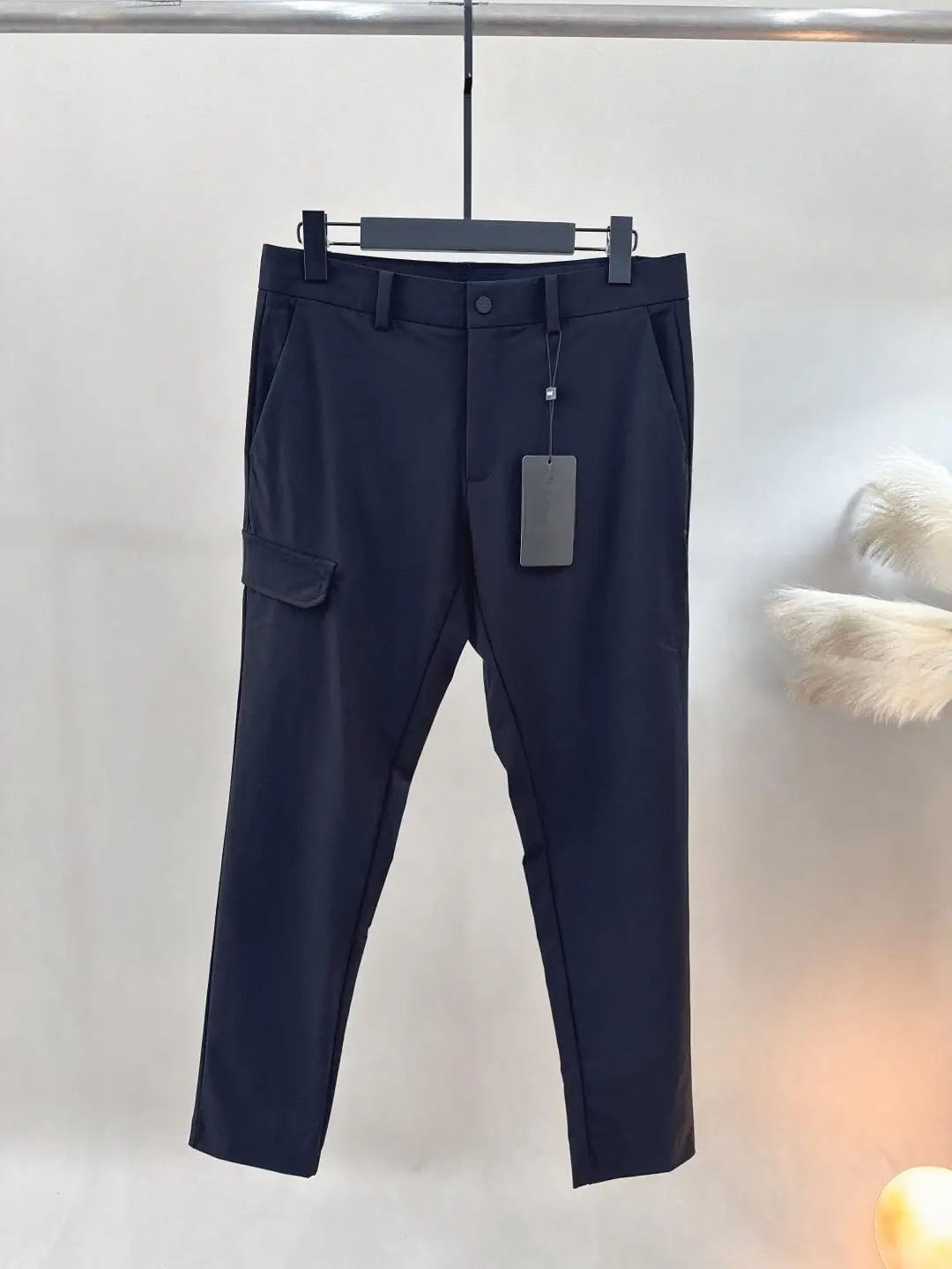2026 Men Golf Quick Dry Slim Tapered Pants Casual Versatile Outdoor Sports Trousers