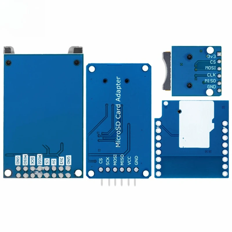 1PCS /5PCS  Micro SD Storage Expansion Board Micro SD TF Card Memory Shield Module SPI For Arduino Promotion