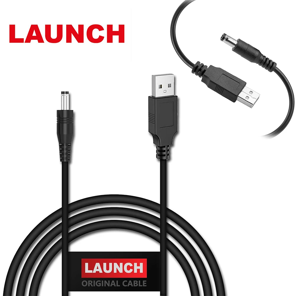 

LAUNCH USB to USB-C/Type-C Charging Cable Replacement X-431 CRP123i CRP123e CRP123x CRP129i CRP129e CRP909E CRP909X OBD2 Scanner