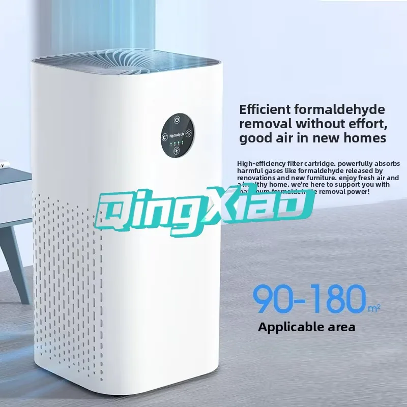 Desktop Air Purifier With Negative Ion For Home Formaldehyde Smoke Removal Indoor Air Cleaner With HEPA Filter Odor Eliminator view 6