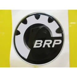 For SKI-DOO CAN-AM SEA-DOO BRP EMBLEM STICKER 68MM - High Gloss Gel Resin Resin Finish