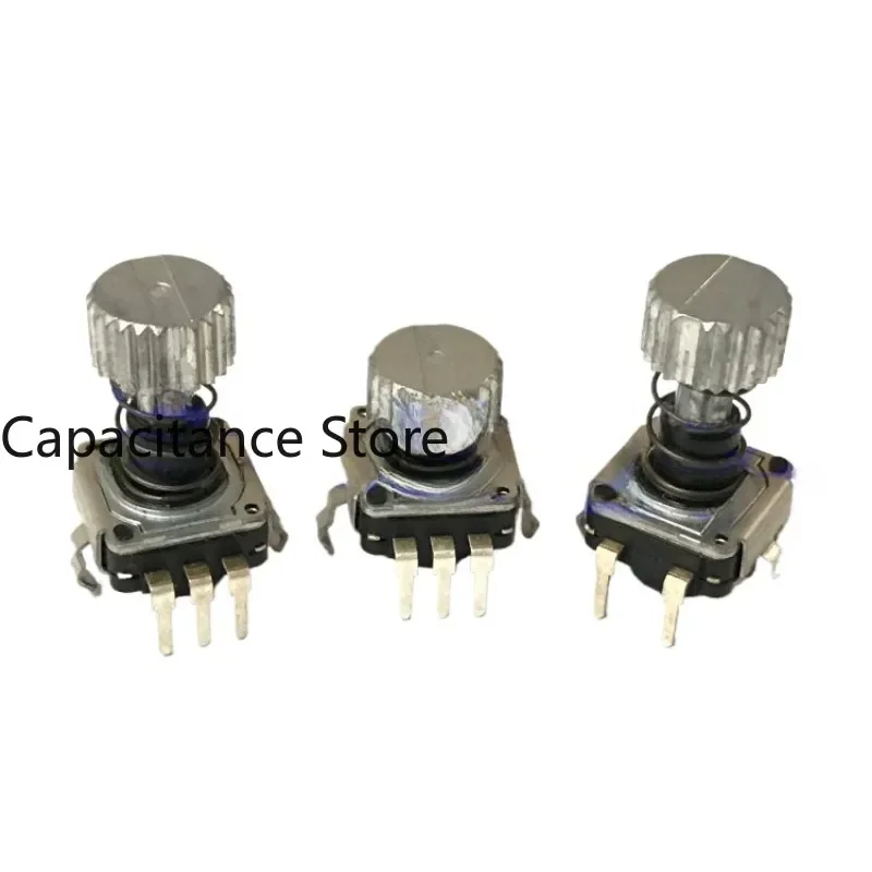 

5PCS Rotary Encoder Car CD Navigation Volume Potentiometer Self-locking spring key switch